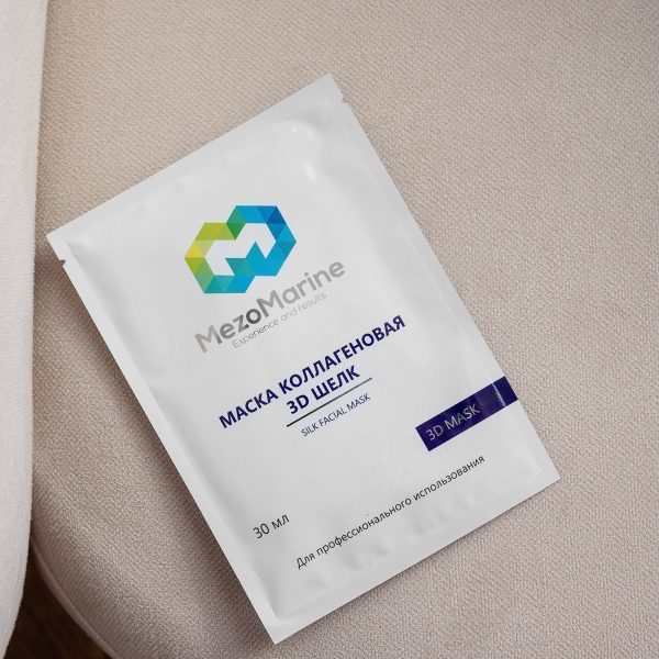 МАСКА КОЛЛАГЕНОВАЯ 3D ШЕЛК